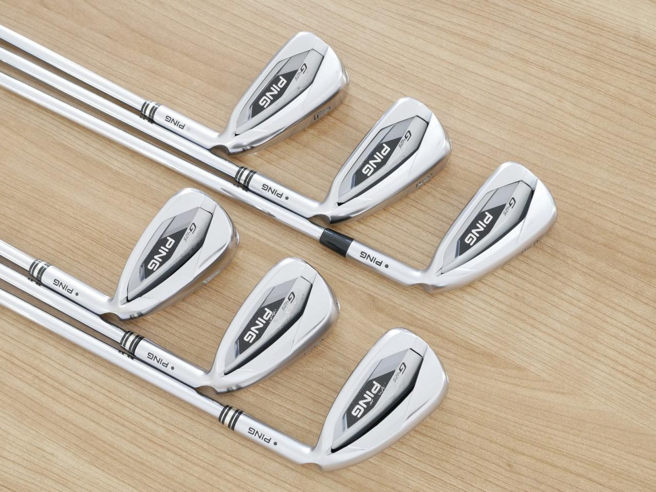 Iron set : Ping : ชุดเหล็ก Ping G425 (รุ่นปี 2021 Japan Spec. ใบใหญ่ ง่าย ไกล) มีเหล็ก 5-Pw (6 ชิ้น) ก้านเหล็ก NS Pro ZELOS 7 Flex S