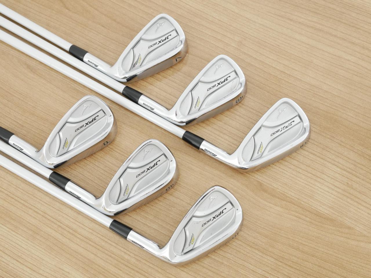 Iron set : Mizuno : ชุดเหล็ก Mizuno JPX 800 AD Forged มีเหล็ก 5-Pw (6 ชิ้น) ก้านกราไฟต์ Mitsubishi FUBUKI i425 Flex S