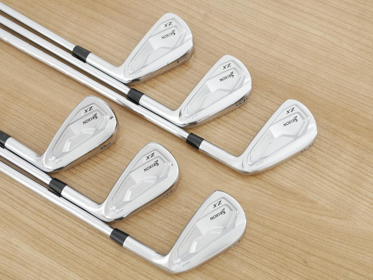 Iron set : Other Brand : ชุดเหล็ก Srixon ZX7 MK II Forged (ออกปี 2023) มีเหล็ก 5-Pw (6 ชิ้น) ก้านเหล็ก NS Pro 850 Flex S