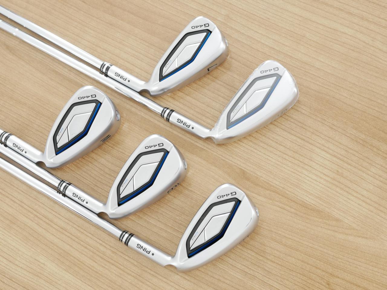Iron set : Ping : ชุดเหล็ก Ping G440 (รุ่นล่าสุด ออกปี 2025 Japan Spec. ใบใหญ่ ง่าย ไกล) มีเหล็ก 6-W (5 ชิ้น) ก้านเหล็ก NS Pro 750 NEO Flex S