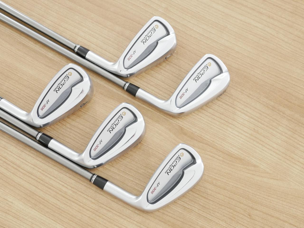Iron set : Epon : ชุดเหล็ก EPON AF-306 Forged (รุ่นปี 2023) มีเหล็ก 6-Pw (5 ชิ้น) ก้าน Steelfiber i80cw Flex S