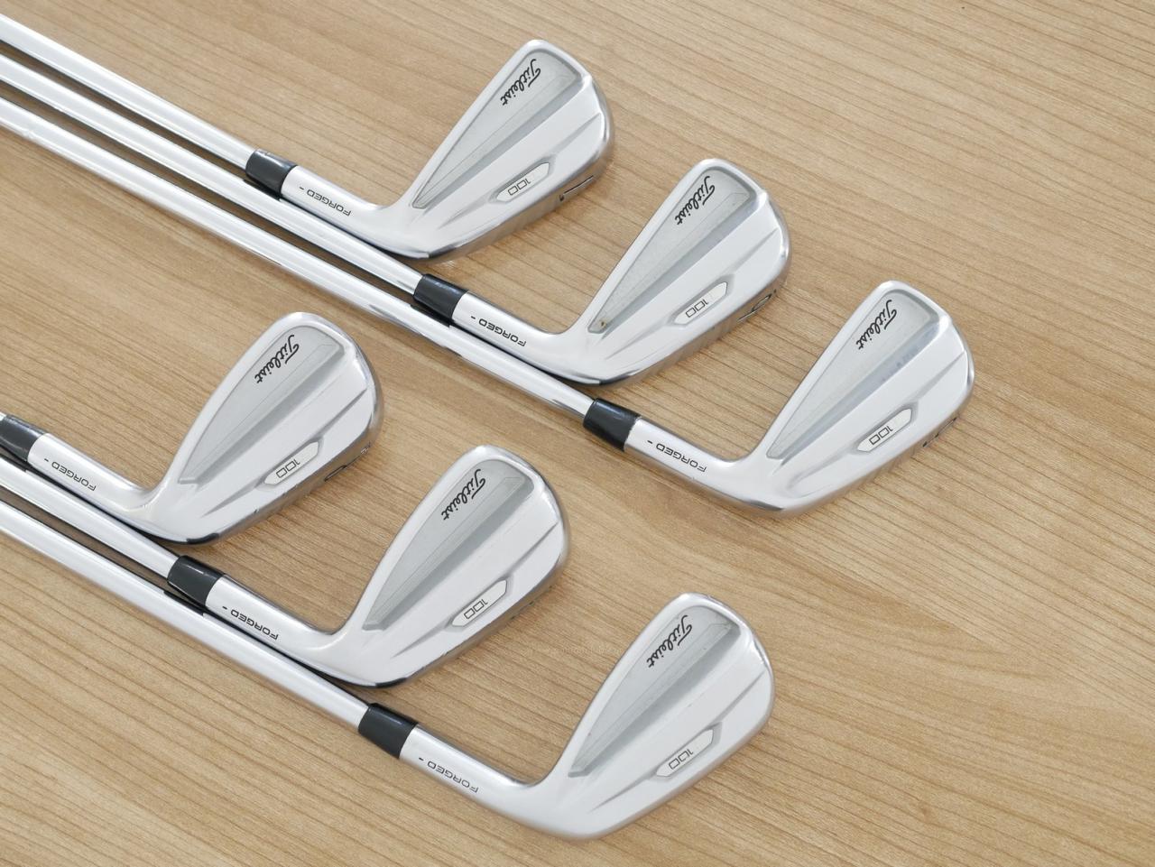 Iron set : Titleist : ชุดเหล็ก Titleist T100 Forged (รุ่นปี 2022) มีเหล็ก 5-Pw (6 ชิ้น) ก้านเหล็ก NS Pro Modus 115 Flex S 