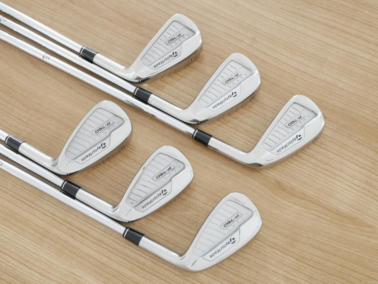 Iron set : Taylormade : ชุดเหล็ก Taylormade P760 Forged (ปี 2018 นุ่ม แน่น) มีเหล็ก 5-Pw (6 ชิ้น) ก้านเหล็ก Dynamic Gold S200 