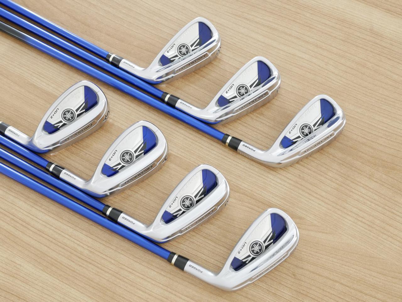 Iron set : Yamaha : ชุดเหล็ก Yamaha Inpres UD+2 (ปี 2018 ตีไกลที่สุด ไกลกว่าเหล็กทั่วไป 2 เบอร์) มีเหล็ก 6-Pw,Aw,As (7 ชิ้น) ก้านกราไฟต์ Flex R