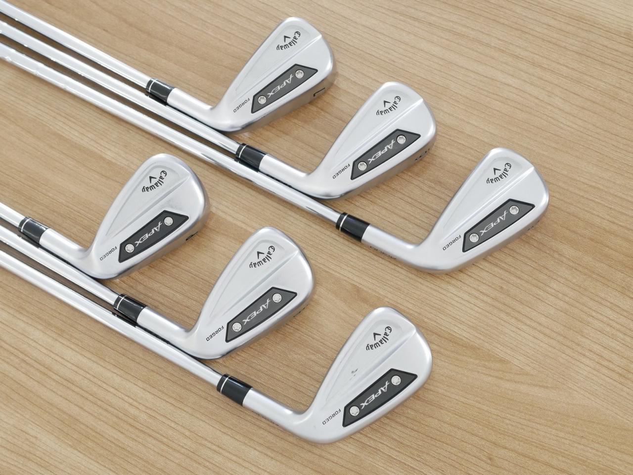 Iron set : Callaway : ชุดเหล็ก Callaway APEX Ai300 Forged (รุ่นล่าสุด ออกปี 2024) มีเหล็ก 5-Pw (6 ชิ้น) ก้านเหล็ก NS Pro 950 NEO Flex S