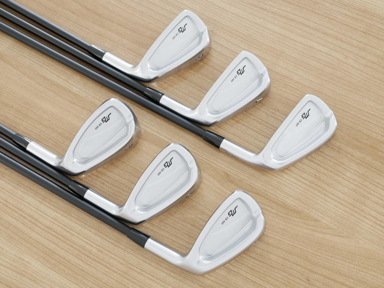 Iron set : Miura : ชุดเหล็ก Miura CB-301 Forged (ออกปี 2020 นุ่มมากๆๆ) มีเหล็ก 6-Pw,Aw (6 ชิ้น) ก้านกราไฟต์ KBS PGI 90 Flex S