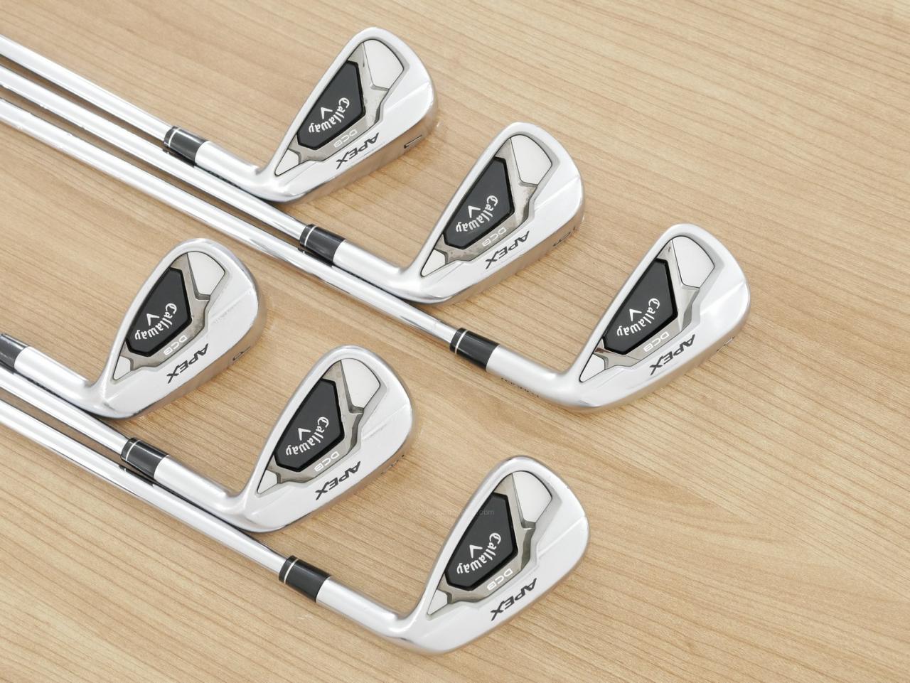 Iron set : Callaway : ชุดเหล็ก Callaway APEX DCB Forged (ปี 2022) มีเหล็ก 5-Pw (6 ชิ้น) ก้านเหล็ก NS Pro 950 Neo Flex S