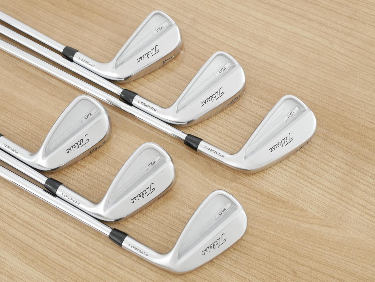 Iron set : Titleist : ชุดเหล็ก Titleist T150 Forged (ออกปี 2023 นุ่ม แน่น คม) มีเหล็ก 5-Pw (6 ชิ้น) ก้านเหล็ก Dynamic Gold 120 S200