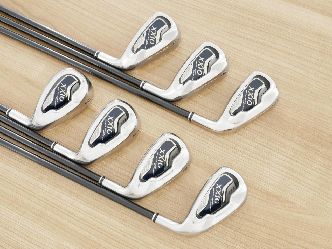 Iron set : XXIO : ชุดเหล็ก XXIO 6 (ใบใหญ่ ตีง่าย ไกล) มีเหล็ก 5-Pw,Aw (7 ชิ้น) ก้านกราไฟต์ MP-600 Flex R