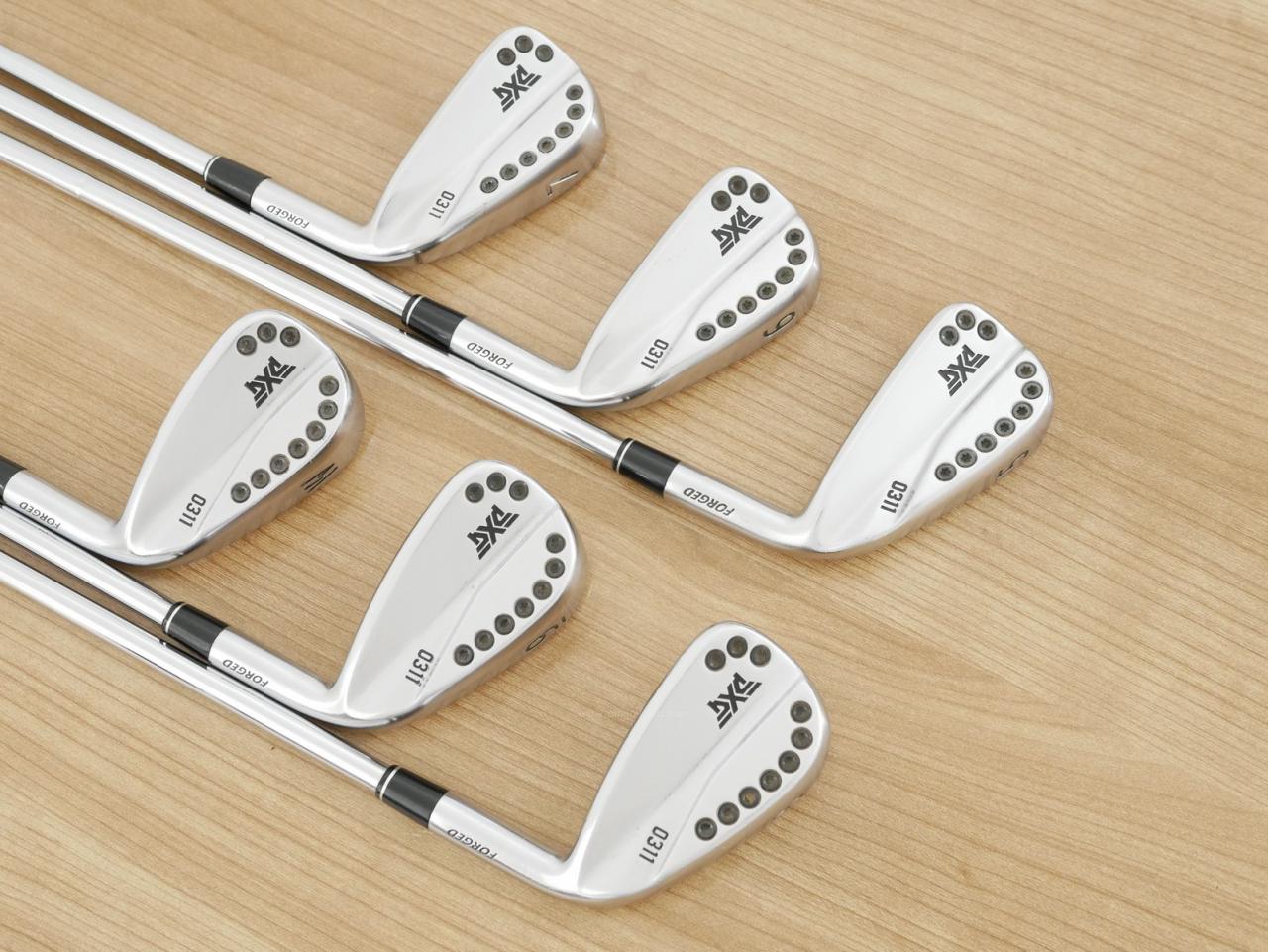 Iron set : PXG : ชุดเหล็ก PXG 0311 Forged (นุ่ม แน่น ไกล) มีเหล็ก 5-Pw (6 ชิ้น) ก้านเหล็ก True Temper ELEVATE Flex S