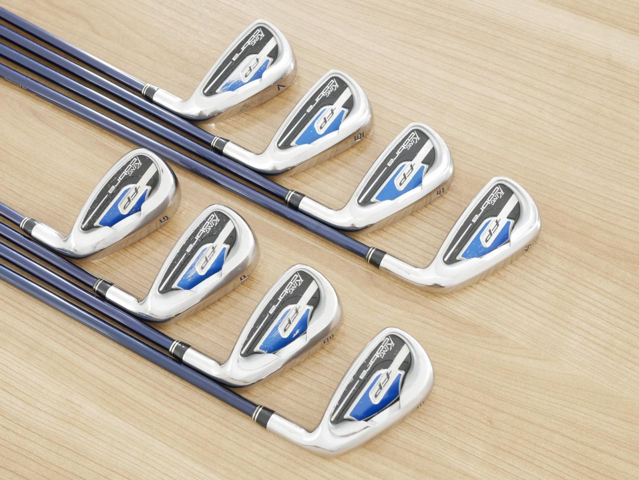 Iron set : Other Brand : ชุดเหล็ก Cobra FP (ใบใหญ่ ตีง่าย) มีเหล็ก 4-Pw,Aw (8 ชิ้น) ก้านกราไฟต์ Flex S