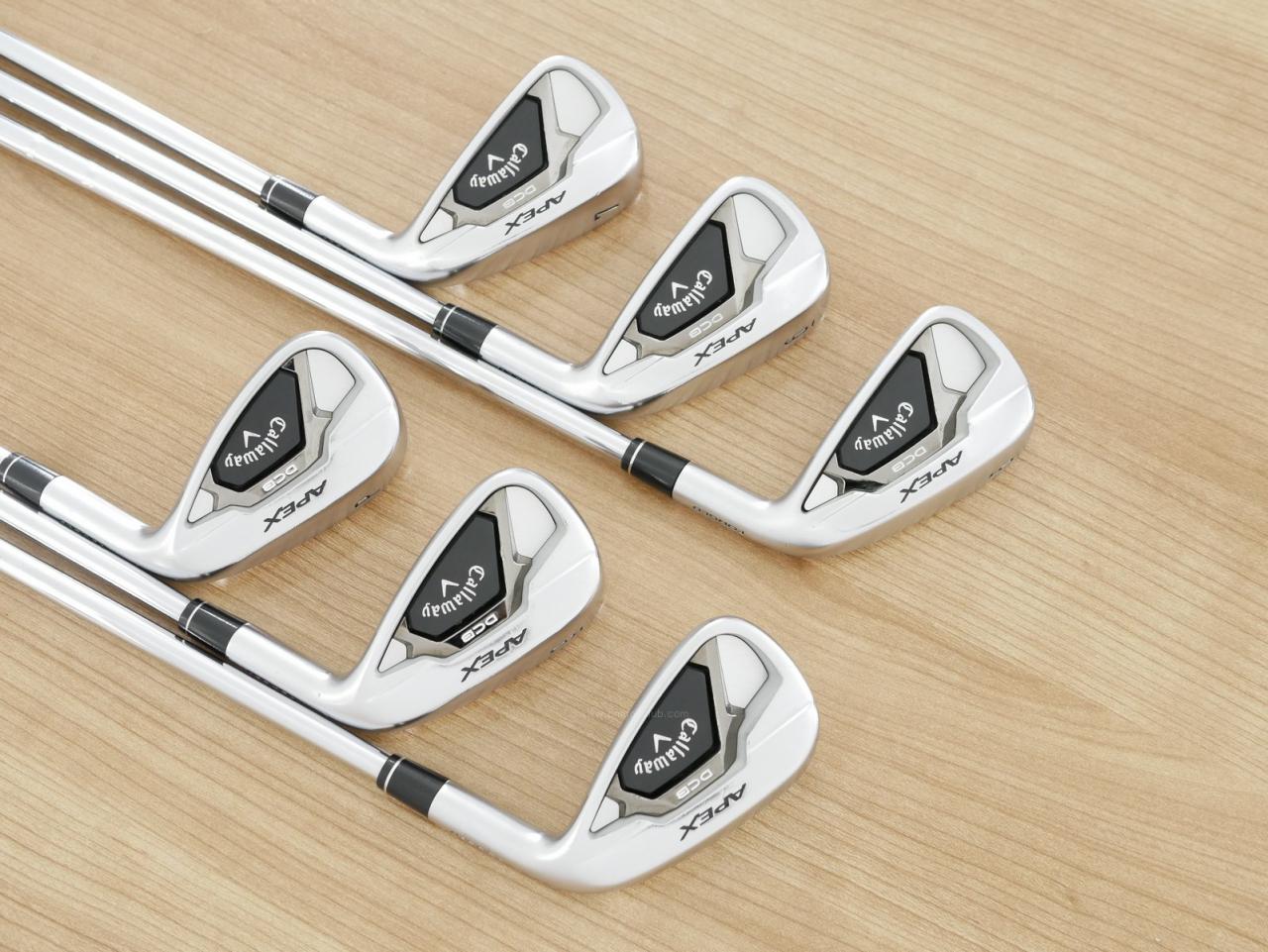 Iron set : Callaway : ชุดเหล็ก Callaway APEX DCB Forged (ปี 2022) มีเหล็ก 5-Pw (6 ชิ้น) ก้านเหล็ก NS Pro 950 Neo Flex S