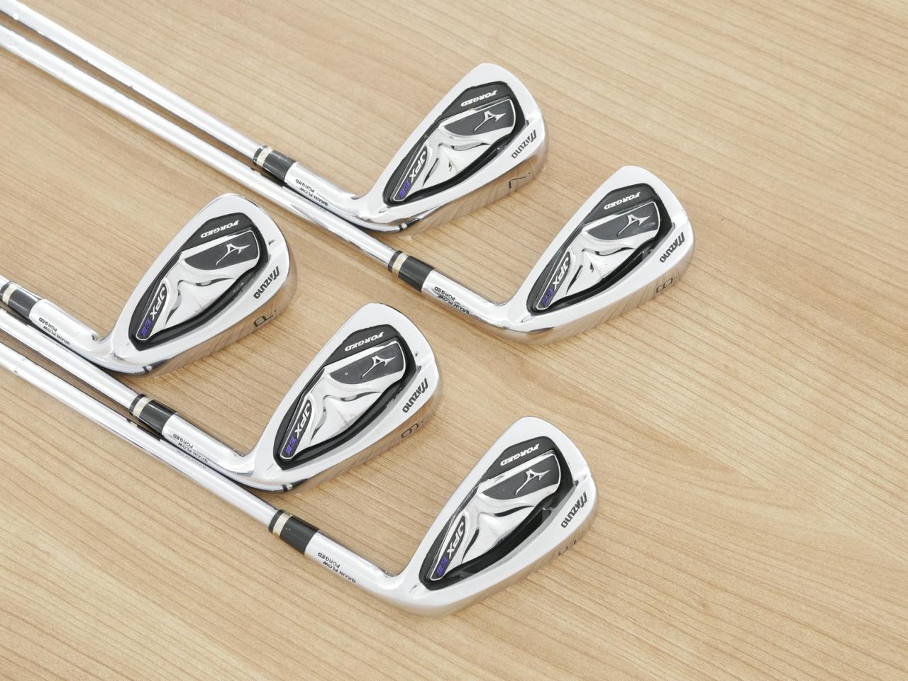 Iron set : Mizuno : ชุดเหล็ก Mizuno JPX EIII Forged (รุ่นท๊อป หายาก นุ่ม ตีไกล) มีเหล็ก 6-Pw (5 ชิ้น) ก้านเหล็ก NS Pro 950 Flex S