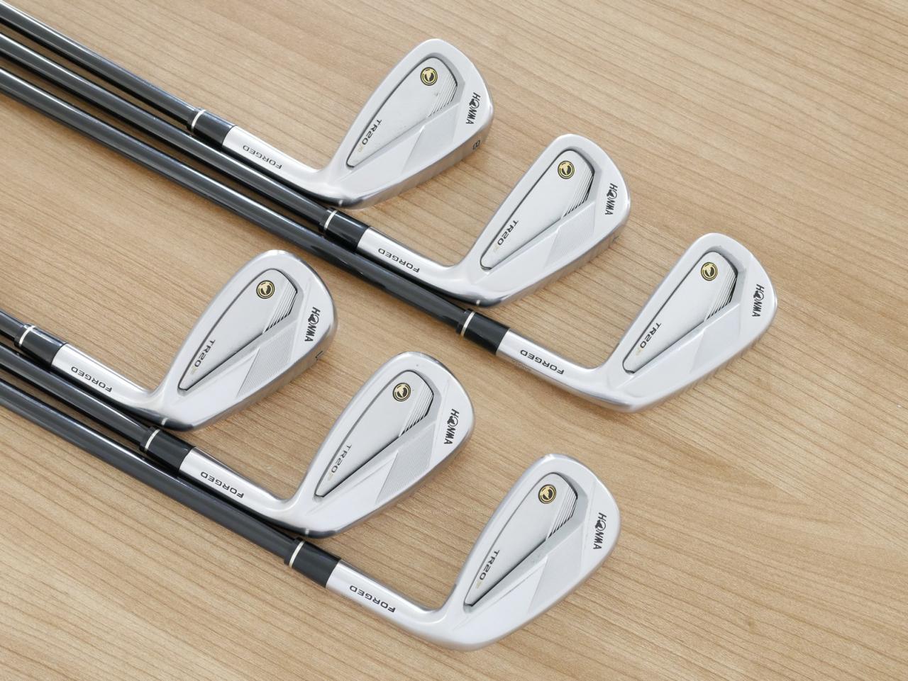 Iron set : Honma : ชุดเหล็ก Honma Tour World TR20P (ออกปี 2020) มีเหล็ก 6-11 (6 ชิ้น) ก้านกราไฟต์ Honma Vizard TR20-65 Flex R