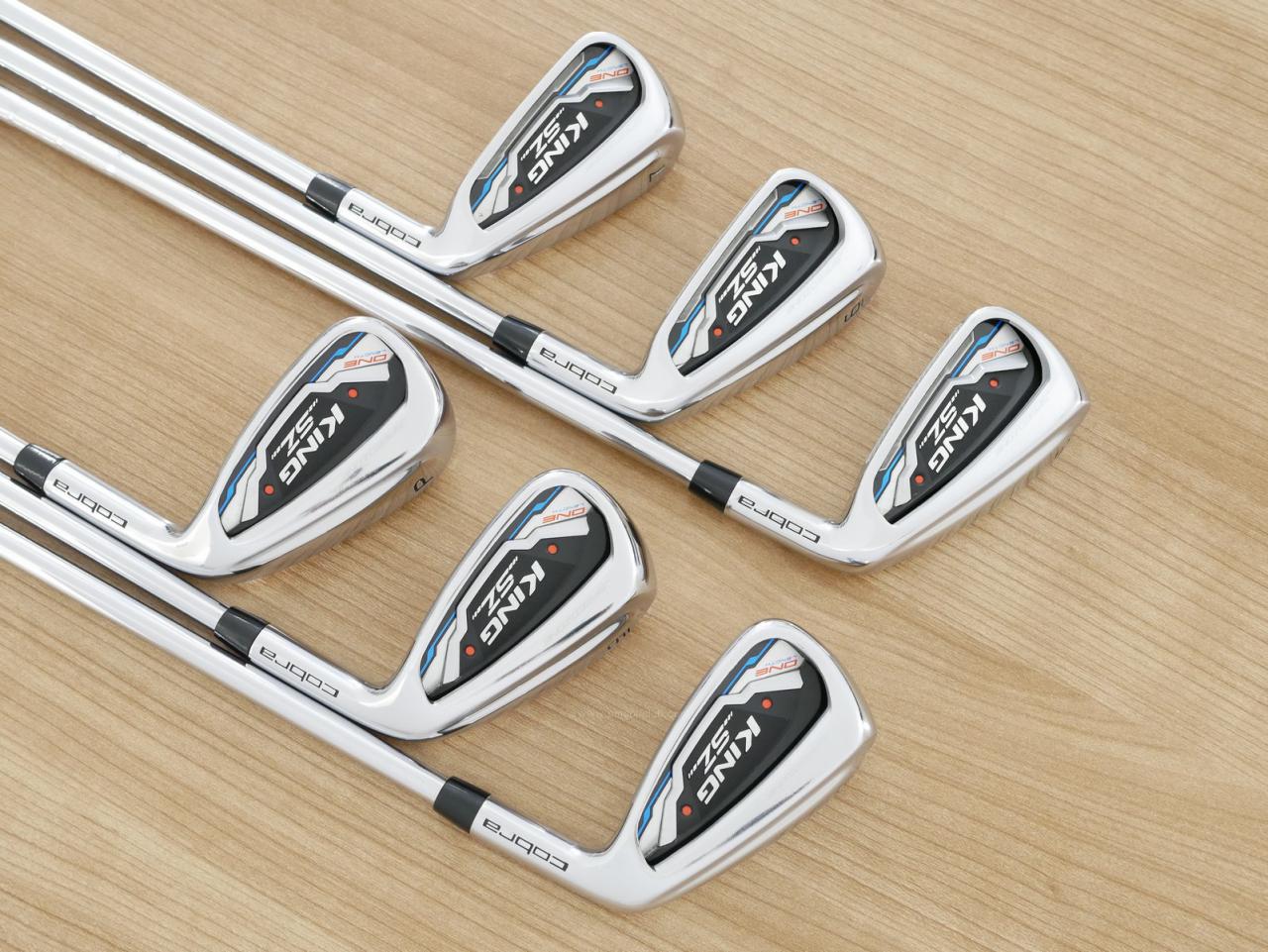 Iron set : Other Brand : ชุดเหล็ก Cobra Speedzone SZ (ใบใหญ่ ตีง่าย) มีเหล็ก 5-Pw (6 ชิ้น) ก้านเหล็ก NS Pro Flex R
