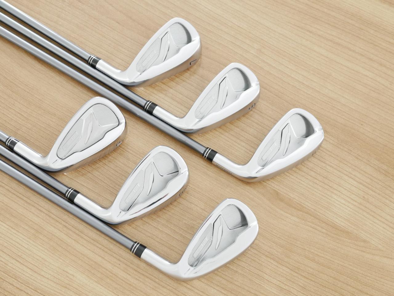 Iron set : Fourteen : ชุดเหล็ก Fourteen PC-3 (ปี 2022 ตีง่าย หน้าเด้ง) มีเหล็ก 5-Pw (6 ชิ้น) ก้านกราไฟต์ Fujikura MCI Black 60 Flex R