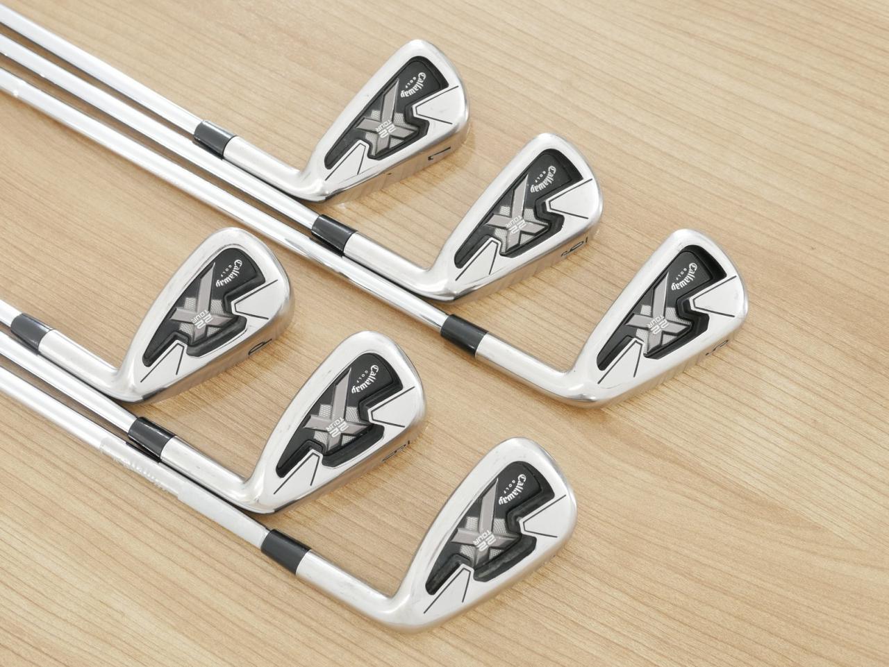 Iron set : Callaway : ชุดเหล็ก Callaway X-22 Tour มีเหล็ก 5-Pw (6 ชิ้น) ก้านเหล็ก NS Pro 950 Flex R