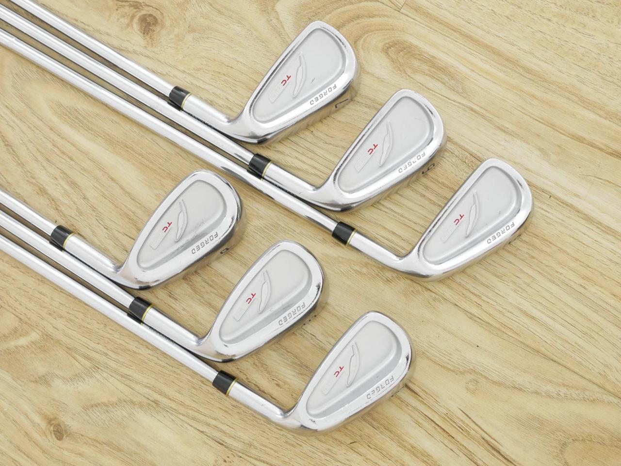 Iron set : Fourteen : ชุดเหล็ก Fourteen TC-510 Forged (นุ่มมากๆ เป็นเหล็ก S25C) มีเหล็ก 5-Pw (6 ชิ้น) ก้านเหล็ก NS Pro 950 Flex R