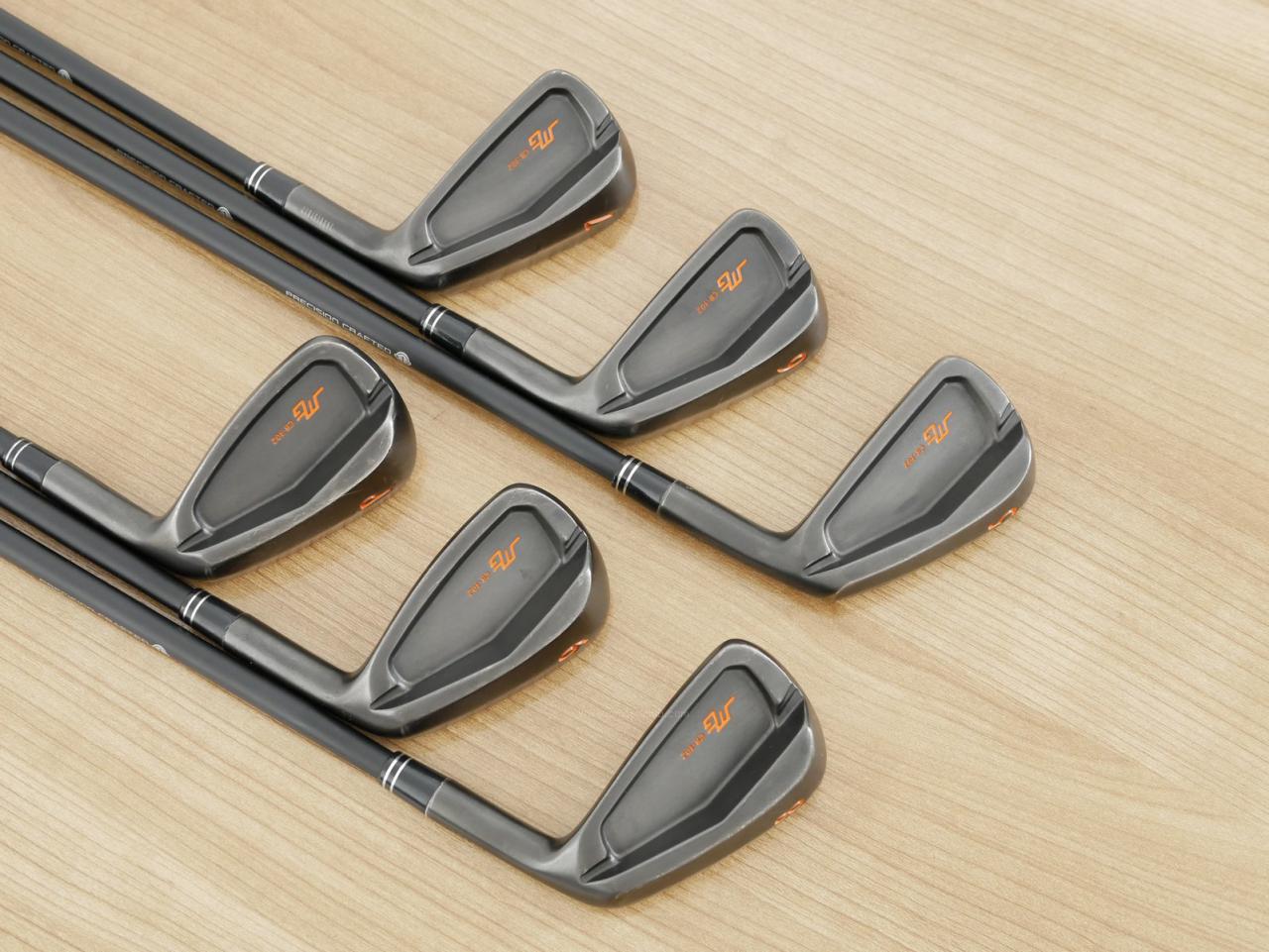Iron set : Miura : ชุดเหล็ก Miura CB-302 Black Forged (ออกปี 2023 นุ่มมากๆๆ) มีเหล็ก 5-Pw (6 ชิ้น) ก้านกราไฟต์ Mitsubishi VANQUISH 5 Flex R