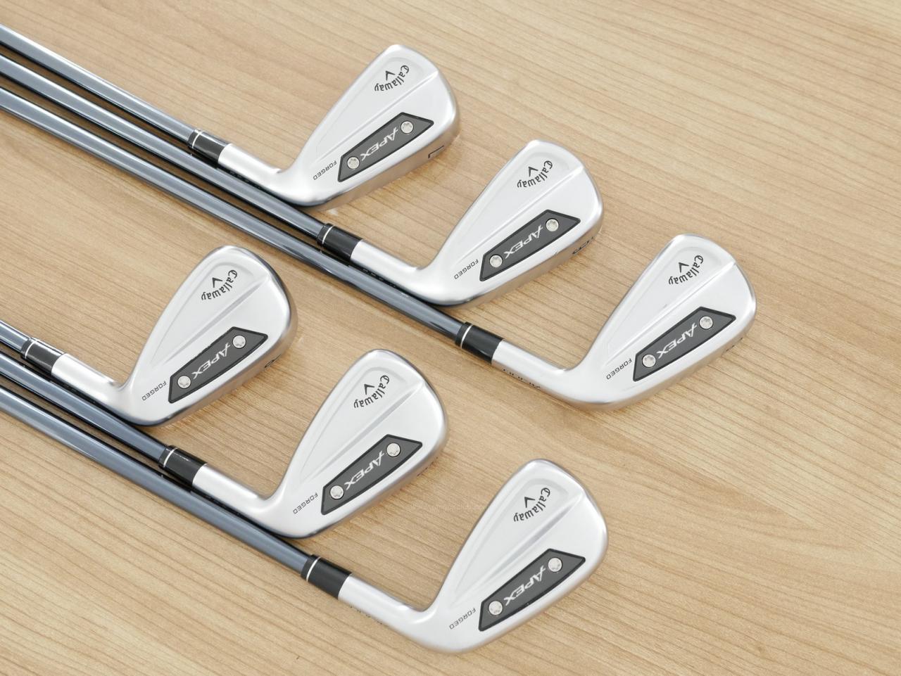 Iron set : Callaway : ชุดเหล็ก Callaway APEX Ai300 Forged (รุ่นล่าสุด ออกปี 2024) มีเหล็ก 5-Pw (6 ชิ้น) ก้านกราไฟต์ UST Mamiya RECOIL DART 6 Flex R