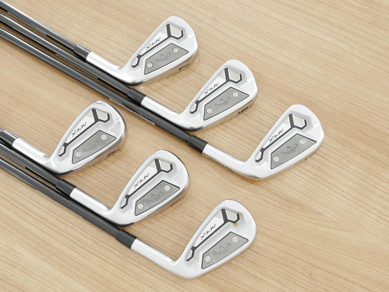 Iron set : Callaway : ชุดเหล็ก Callaway APEX TCB Forged (รุ่นปี 2022) มีเหล็ก 5-Pw (6 ชิ้น) ก้านกราไฟต์ Tour AD-65 II Flex S