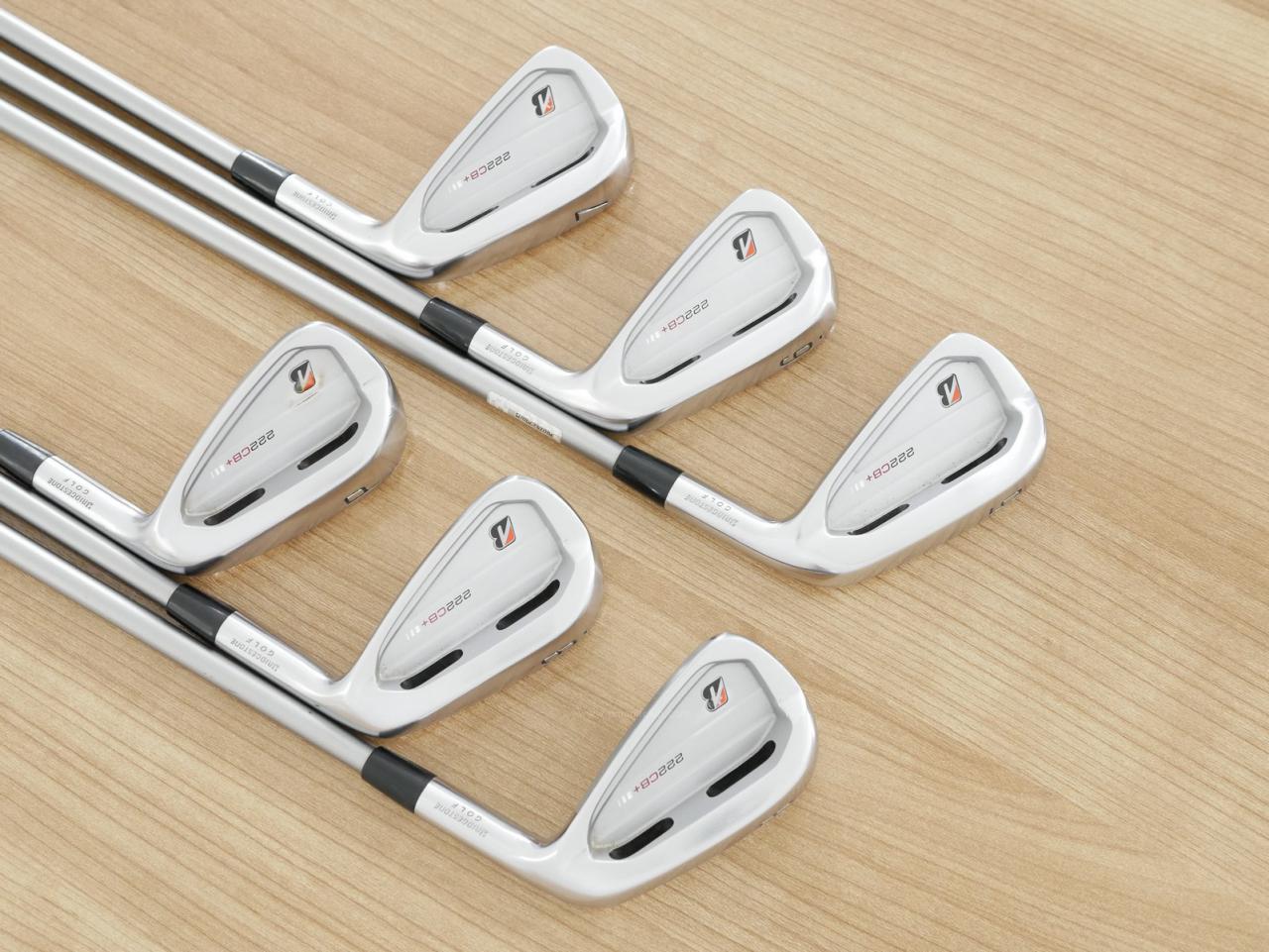 Iron set : Bridgestone : ชุดเหล็ก Bridgestone 222CB+ Forged (ออกปี 2022 นุ่ม แน่น) มีเหล็ก 5-Pw (6 ชิ้น) ก้านกราไฟต์ Fujikura MCI B70 Flex S