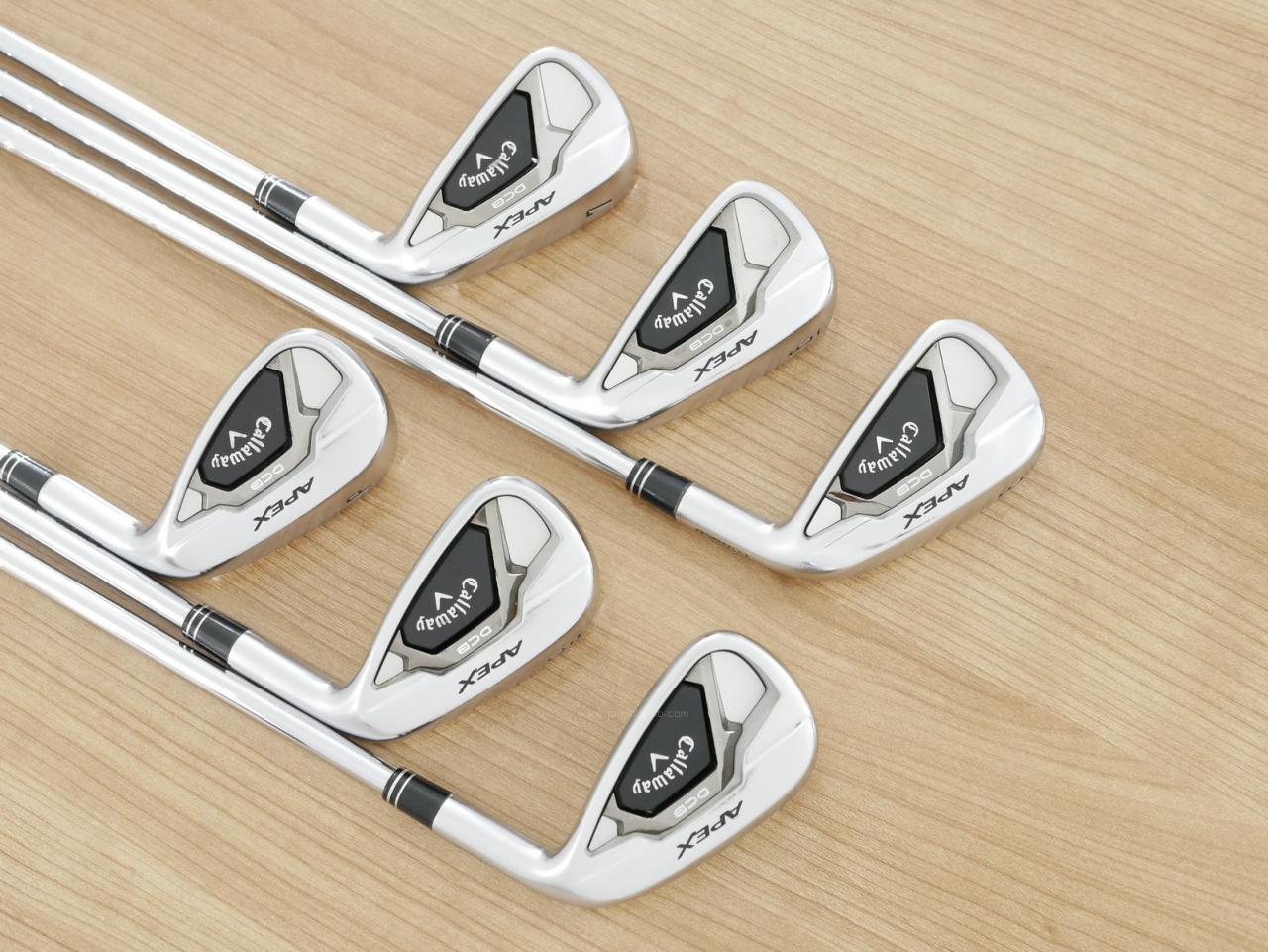Iron set : Callaway : ชุดเหล็ก Callaway APEX DCB Forged (ปี 2022) มีเหล็ก 5-Pw (6 ชิ้น) ก้านเหล็ก NS Pro 750 Neo Flex S