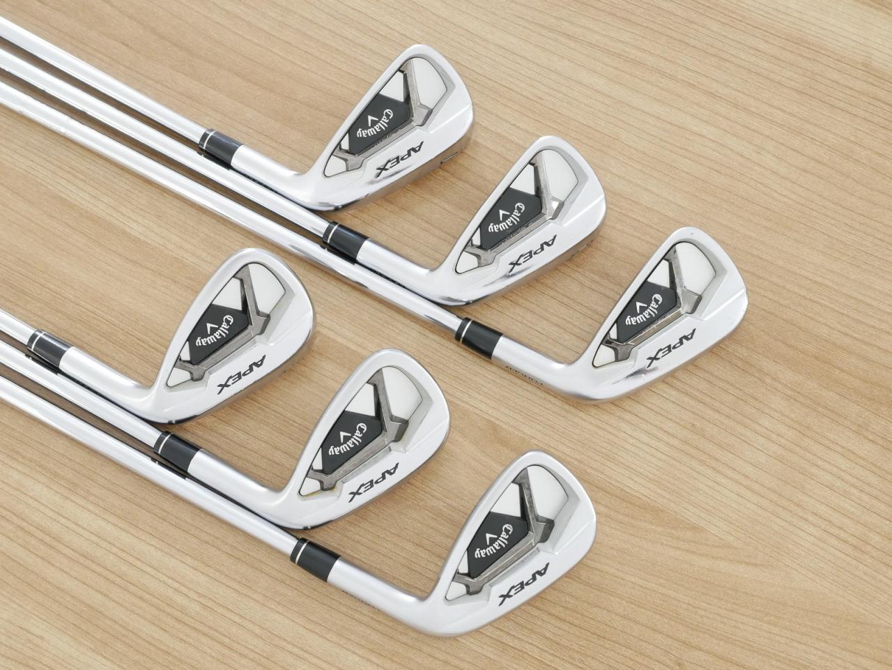 Iron set : Callaway : ชุดเหล็ก Callaway APEX Forged (รุ่นปี 2022) มีเหล็ก 5-Pw (6 ชิ้น) ก้านเหล็ก NS Pro 950 NEO Flex S