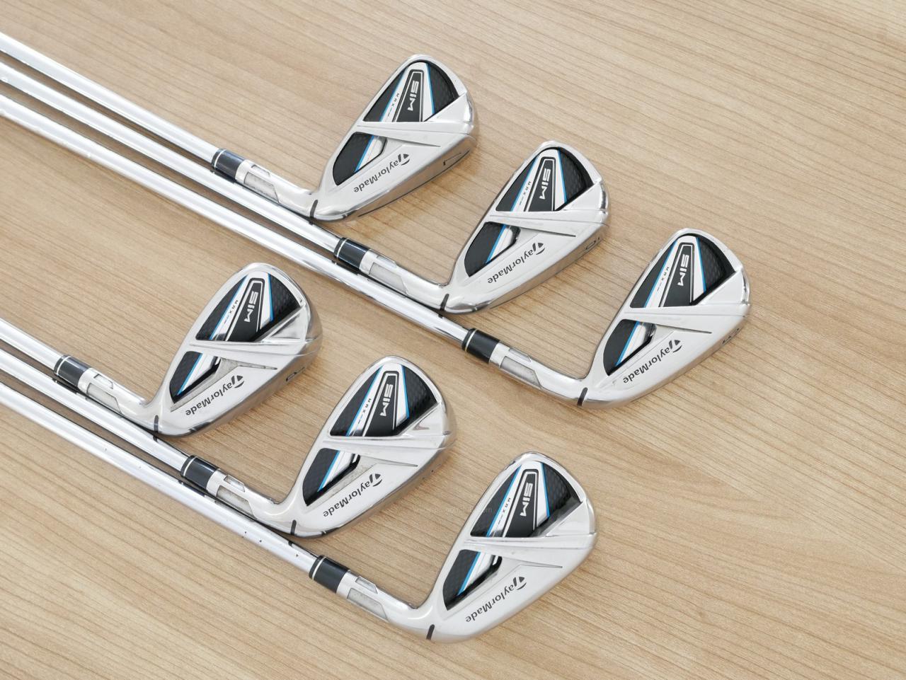 Iron set : Taylormade : ชุดเหล็ก Taylormade SIM MAX (ออกปี 2020 Japan Spec.) มีเหล็ก 5-Pw (6 ชิ้น) ก้านเหล็ก KBS Max 85 Flex S