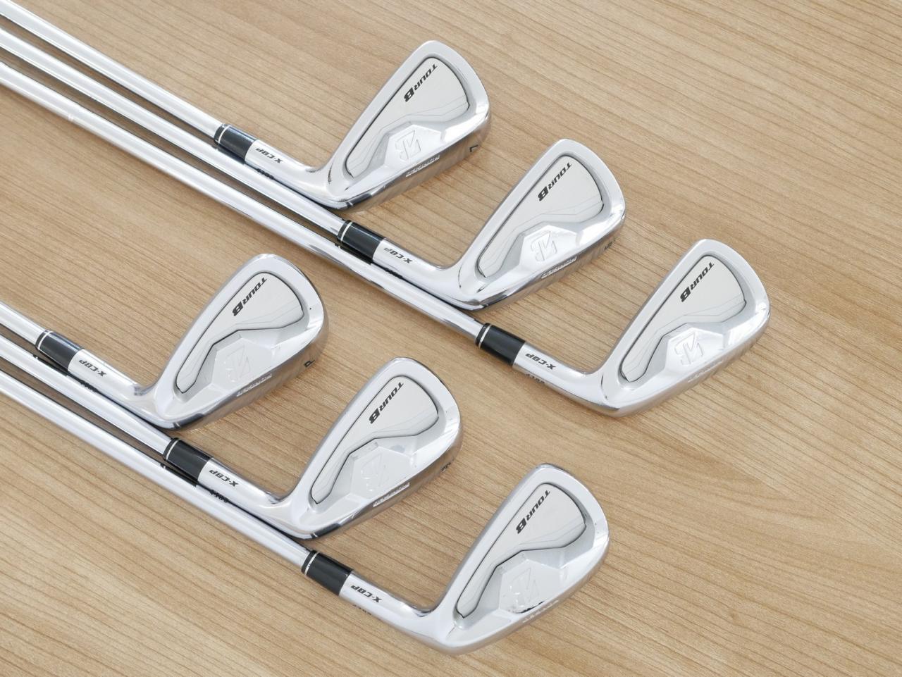 Iron set : Bridgestone : ชุดเหล็ก Bridgestone Tour B X-CBP Forged มีเหล็ก 5-PW (6 ชิ้น) ก้านเหล็ก ELEVATE Tour Flex S