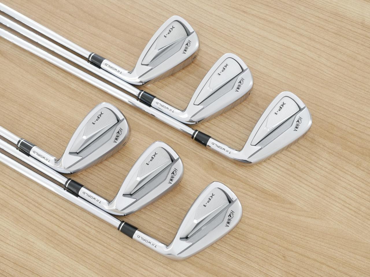 Iron set : Honma : ชุดเหล็ก Honma Tour World XP-1 (รุ่นปี 2020 ใบใหญ่ ตีง่าย ไกล) มีเหล็ก 6-11 (6 ชิ้น) ก้านเหล็ก NS Pro Zelos Flex S