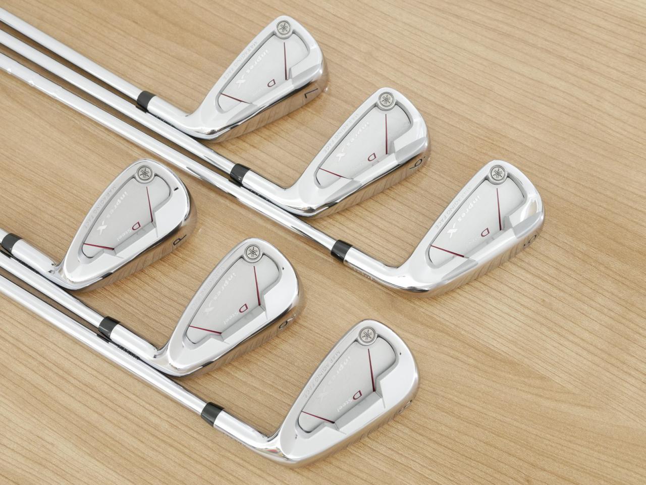 Iron set : Yamaha : ชุดเหล็ก Yamaha Inpres X D Steel (หน้า Maraging เด้ง ไกลมากๆ) มีเหล็ก 5-Pw (6 ชิ้น) ก้าน NS Pro 850 Flex R