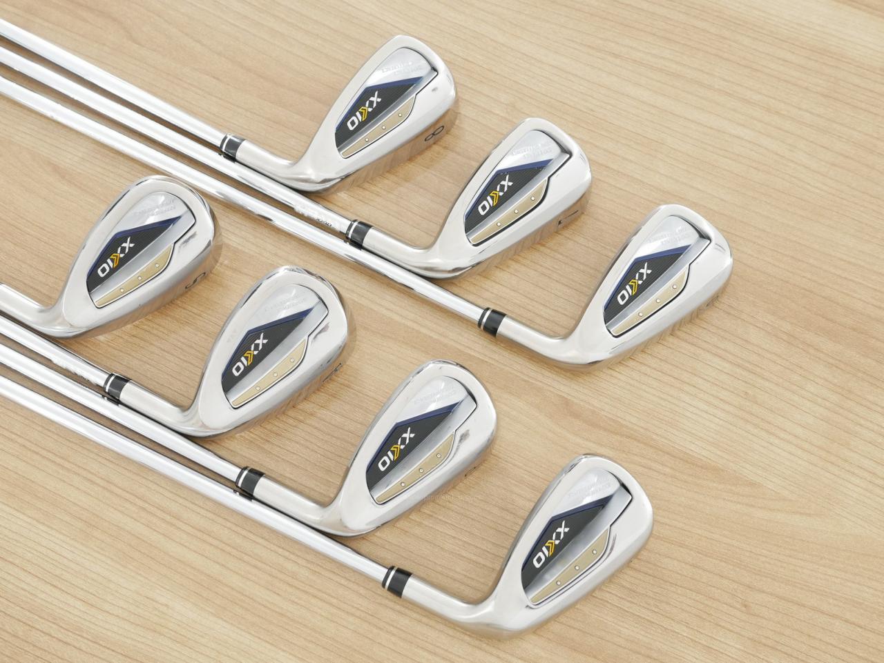 Iron set : XXIO : ชุดเหล็ก XXIO 13 (รุ่นปี 2025 ตีง่าย ไกลมาก) มีเหล็ก 6-Pw,Aw,Sw (7 ชิ้น) ก้านเหล็ก NS Pro 850 DST Flex R
