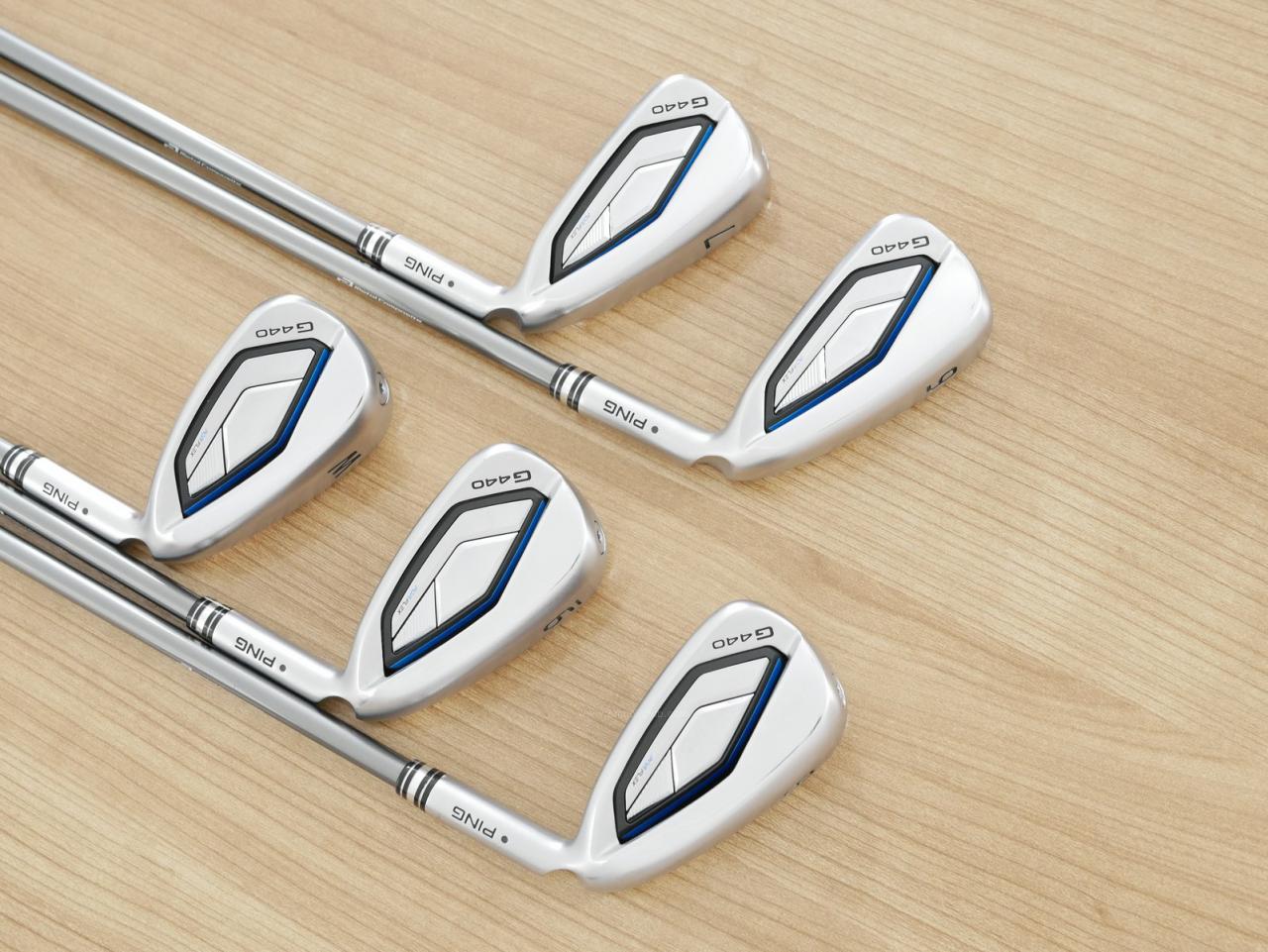 Iron set : Ping : ชุดเหล็ก Ping G440 (รุ่นล่าสุด ออกปี 2025 Japan Spec. ใบใหญ่ ง่าย ไกล) มีเหล็ก 6-W (5 ชิ้น) ก้านกราไฟต์ Fujikura MCI 50 Flex R