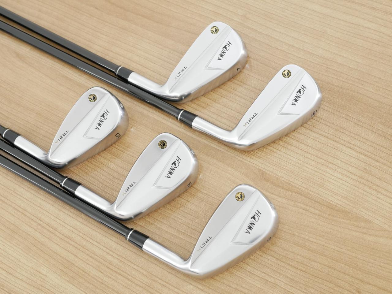 Iron set : Honma : ชุดเหล็ก Honma Tour World TR21X (ออกปี 2021 ตีง่าย ไกล) มีเหล็ก 6-10 (5 ชิ้น) ก้านกราไฟต์ Honma Vizard TR20-65 Flex R