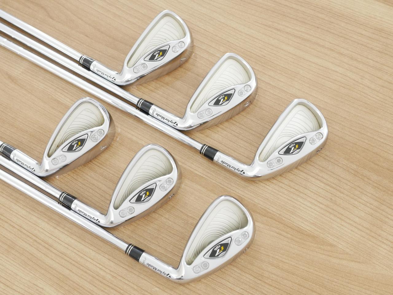 Iron set : Taylormade : ชุดเหล็ก Taylormade R7 CGB (ใบใหญ่ ตีง่าย) มีเหล็ก 5-Pw (6 ชิ้น) ก้านเหล็ก NS Pro 950 Flex R