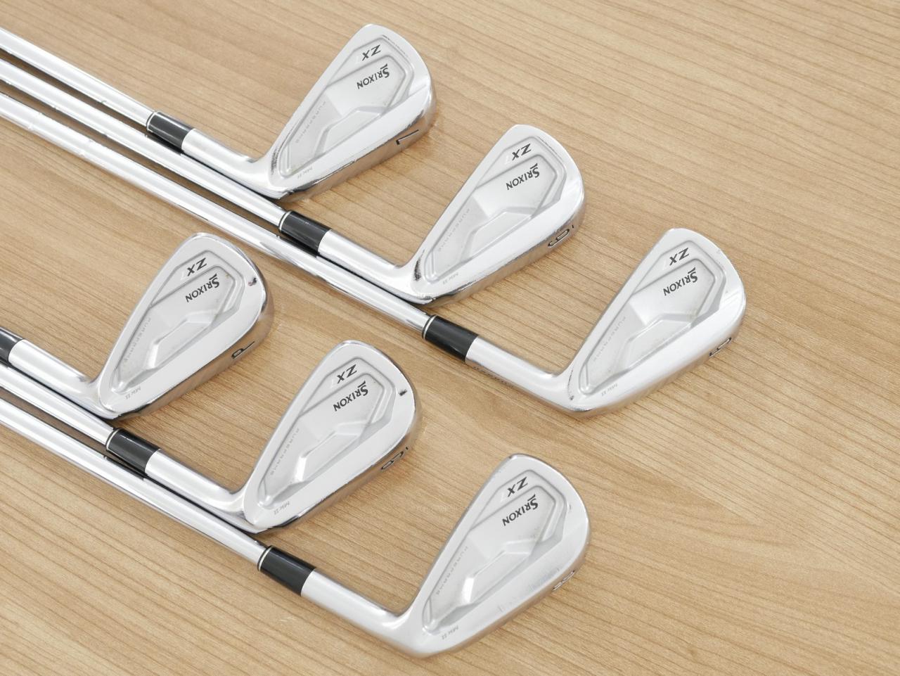 Iron set : Other Brand : ชุดเหล็ก Srixon ZX7 MK II Forged (ออกปี 2023) มีเหล็ก 5-Pw (6 ชิ้น) ก้านเหล็ก NS Pro Modus 105 DST Flex S