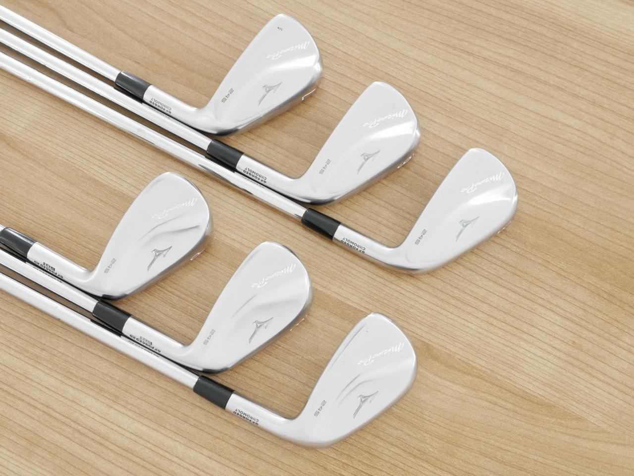 Iron set : Mizuno : ชุดเหล็ก Mizuno Pro 245 Forged (ปี 2024 นุ่ม แน่น ระยะดี) มีเหล็ก 5-Pw (6 ชิ้น) ก้านเหล็ก NS Pro Modus 105 Flex S