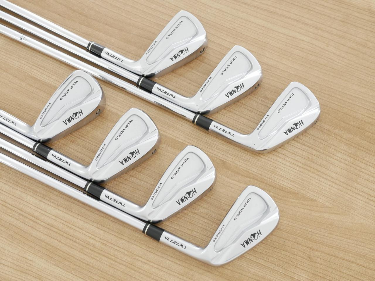 Iron set : Honma : ชุดเหล็ก Honma Tour World TW727VN (Forged ออกปี 2016) มีเหล็ก 4-10 (7 ชิ้น) ก้านเหล็ก Dynamic Gold S200