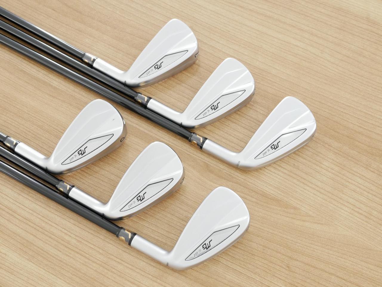 Iron set : Miura : ชุดเหล็ก Miura IC-602 Face Forged (รุ่นล่าสุด ออกปี 2024 สวยมากๆ) มีเหล็ก 5-Pw (6 ชิ้น) ก้านกราไฟต์ Mitsubishi Diamana Thump i85 Flex R