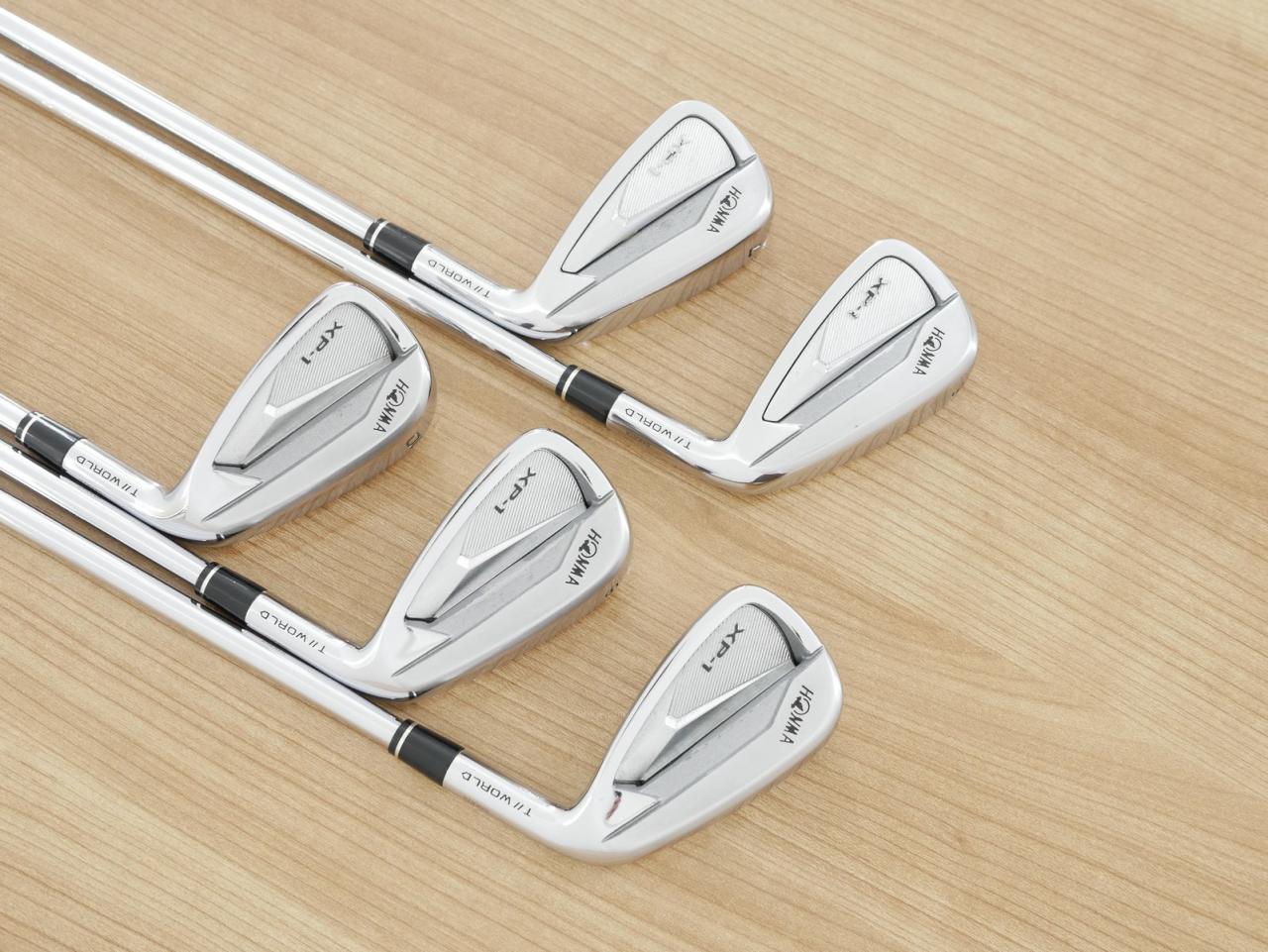 Iron set : Honma : ชุดเหล็ก Honma Tour World XP-1 (รุ่นปี 2020 ใบใหญ่ ตีง่าย ไกล) มีเหล็ก 6-10 (5 ชิ้น) ก้านเหล็ก NS Pro Zelos Flex S