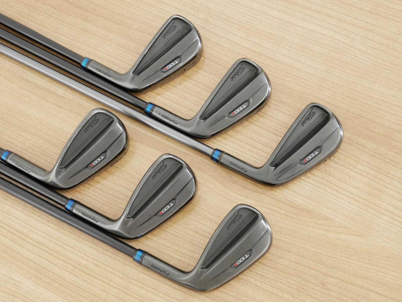 Iron set : Titleist : ชุดเหล็ก Titleist T100S Black Limited Forged (รุ่นปี 2022) มีเหล็ก 5-Pw (6 ชิ้น) ก้านเหล็ก Dynamic Gold Black 105 S200