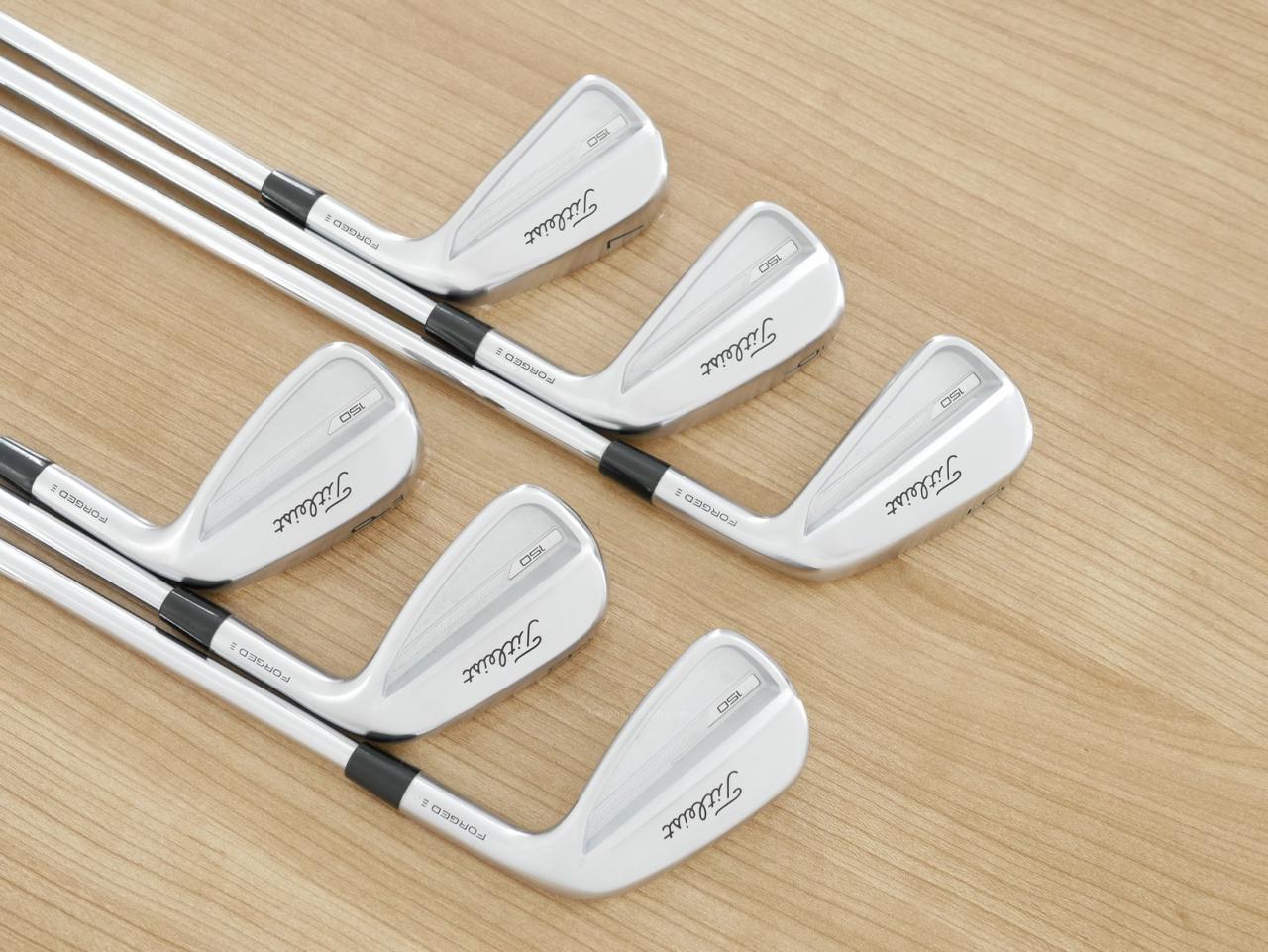Iron set : Titleist : ชุดเหล็ก Titleist T150 Forged (ออกปี 2023 นุ่ม แน่น คม) มีเหล็ก 5-Pw (6 ชิ้น) ก้านเหล็ก NS Pro ZELOS 7 Flex S