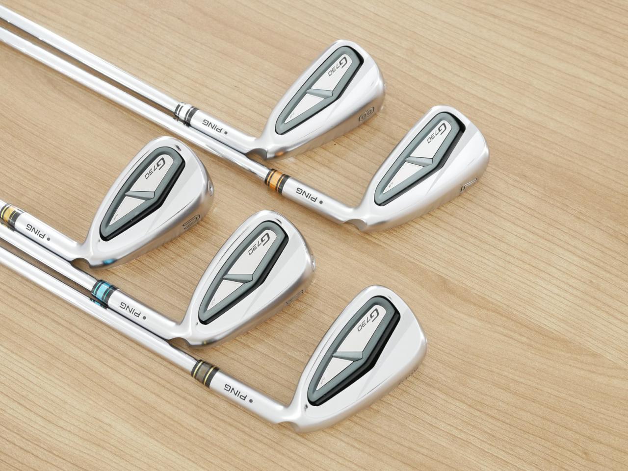 Iron set : Ping : ชุดเหล็ก Ping G730 (รุ่นล่าสุด ปี 2024 Japan Spec. ใบใหญ่ ง่ายที่สุด ไกลที่สุดของ Ping) มีเหล็ก 7-Pw,Aw (5 ชิ้น) ก้านเหล็ก NS Pro ZELOS 6 Flex R