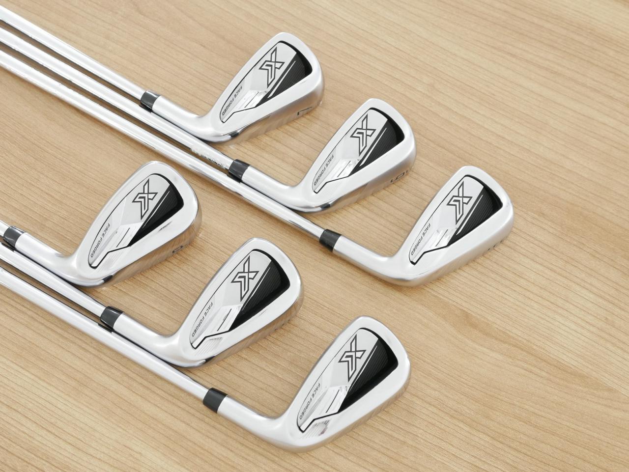 Iron set : XXIO : ชุดเหล็ก XXIO X Face Forged (รุ่นล่าสุด ปี 2024) มีเหล็ก 5-Pw (6 ชิ้น) ก้านเหล็ก NS Pro Modus 105 DST Flex S