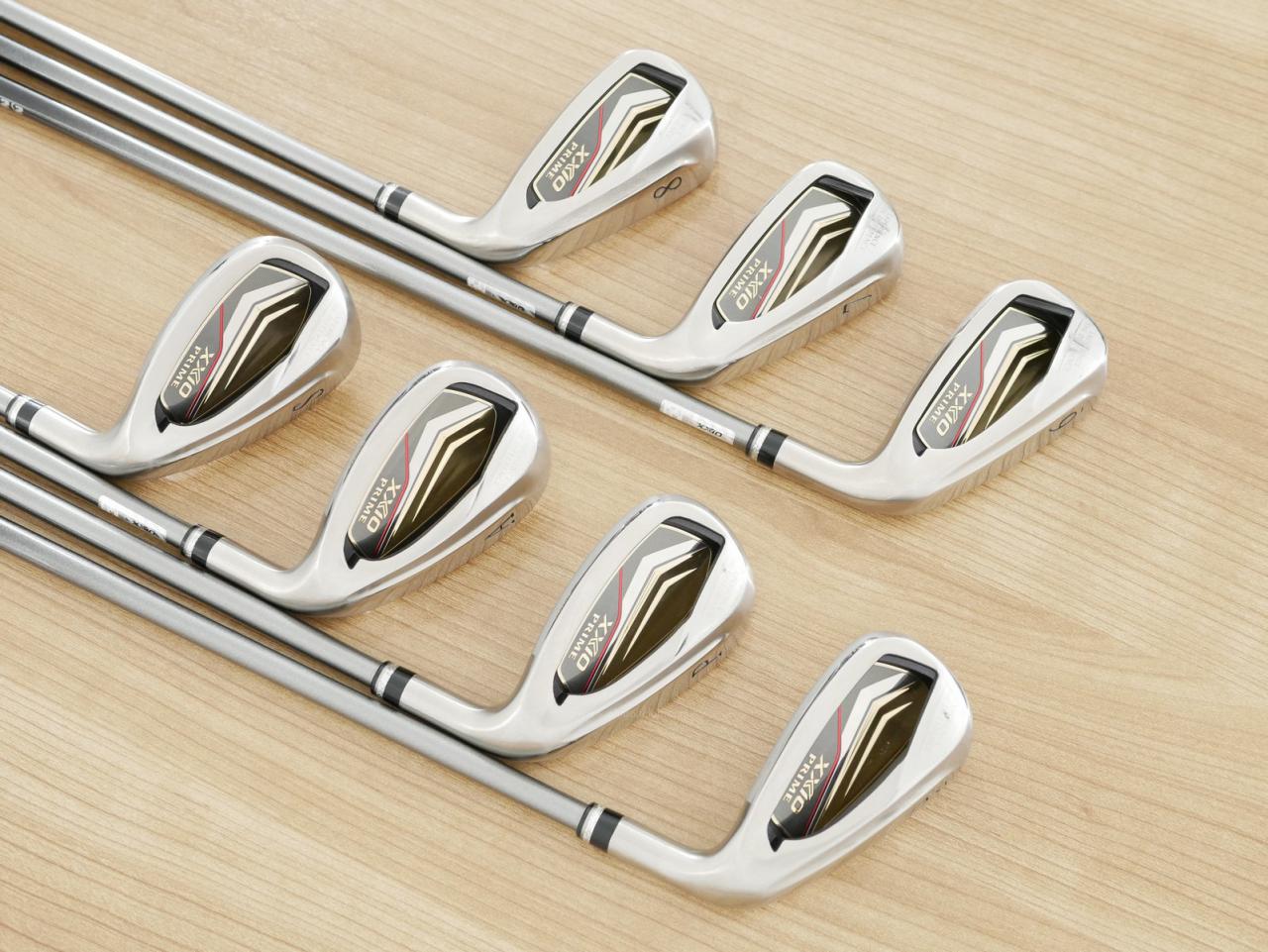 Iron set : XXIO : ชุดเหล็ก XXIO Prime 12 (รุ่นท๊อปสุด ปี 2024 ท๊อปสุด ตีง่าย ไกล) มีเหล็ก 6-Pw,Aw,Sw (7 ชิ้น) ก้านกราไฟต์ SP-1200 Flex R