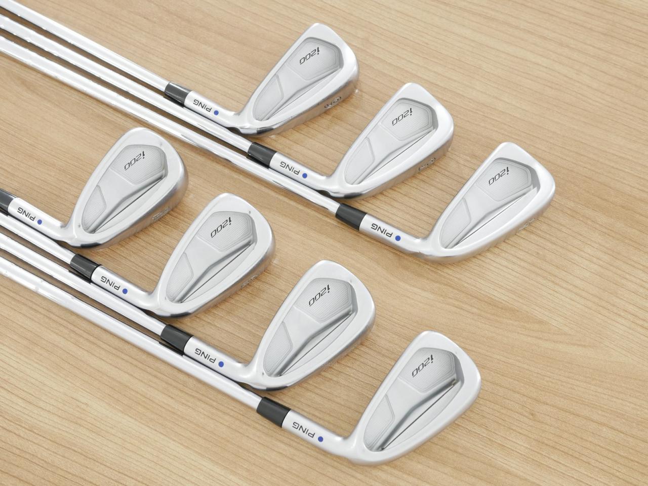 Iron set : Ping : ชุดเหล็ก Ping i200 มีเหล็ก 4-Pw (7 ชิ้น) ก้านเหล็ก NS Pro Modus 105 Flex X