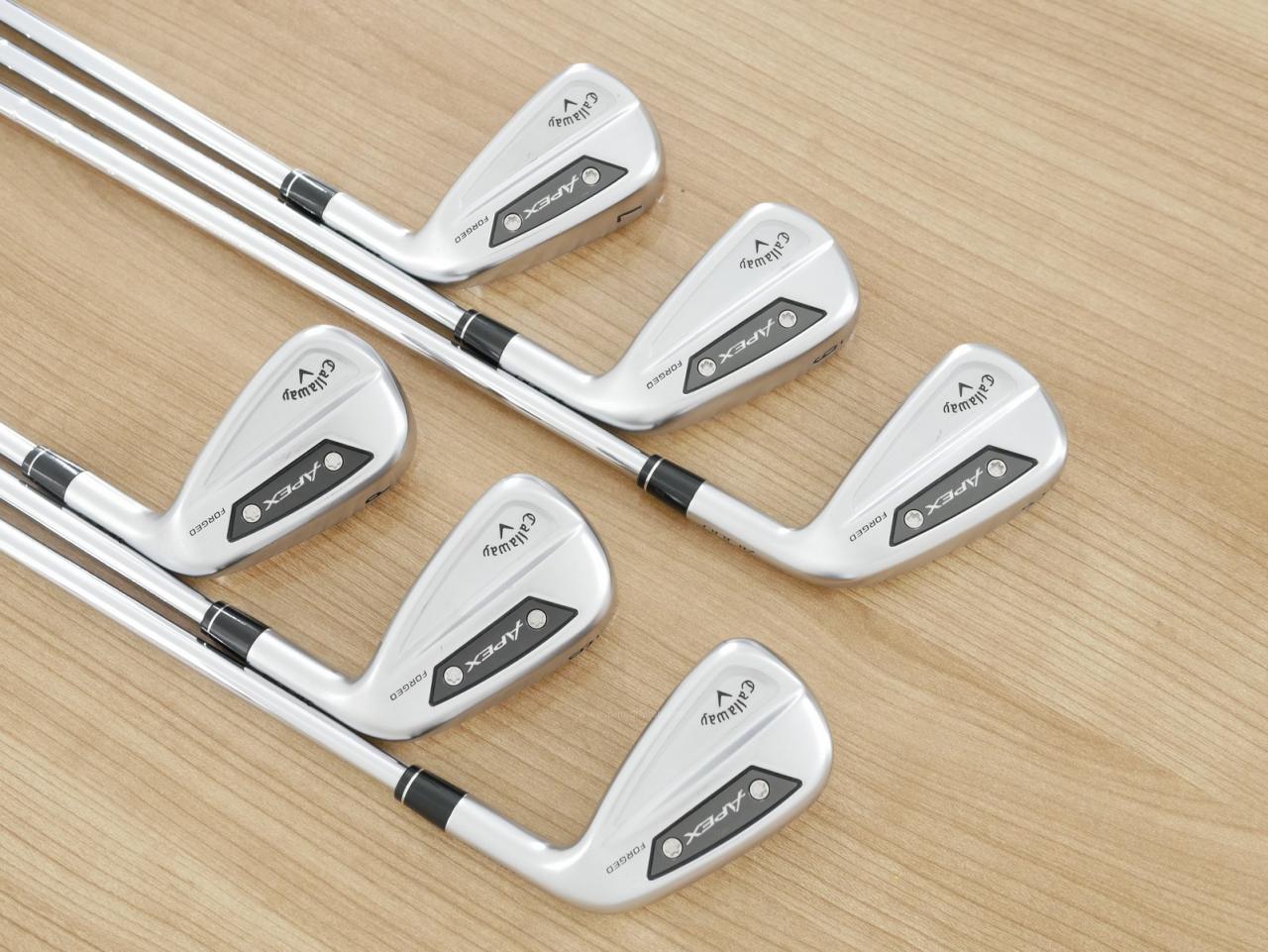 Iron set : Callaway : ชุดเหล็ก Callaway APEX Ai300 Forged (รุ่นล่าสุด ออกปี 2024) มีเหล็ก 5-Pw (6 ชิ้น) ก้านเหล็ก NS Pro 750 NEO Flex S
