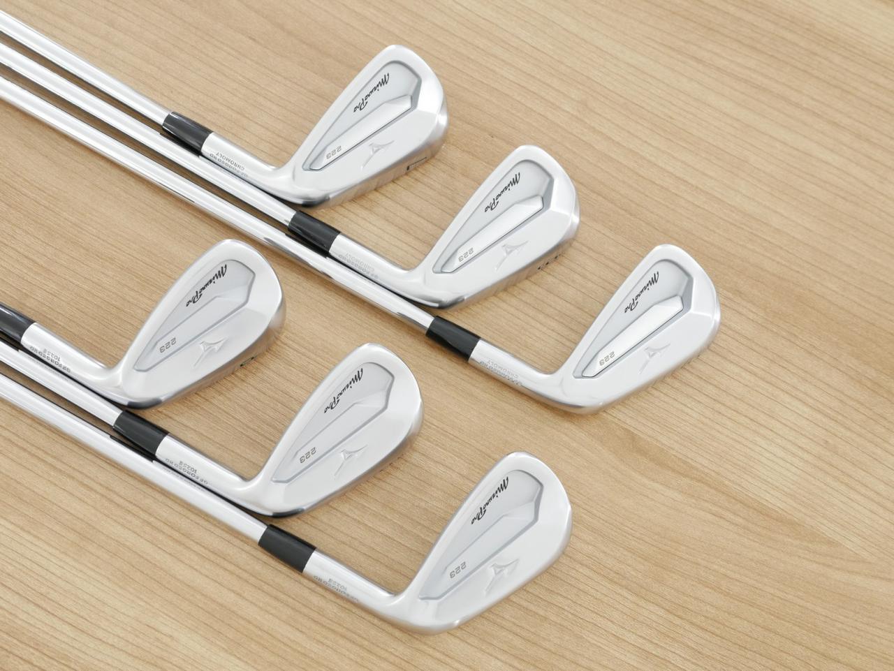Iron set : Mizuno : ชุดเหล็ก Mizuno Pro 223 Forged (รุ่นปี 2023 นุ่มมาก แน่น คมมากๆ) มีเหล็ก 5-Pw (6 ชิ้น) ก้านเหล็ก NS Pro 950 NEO Flex R