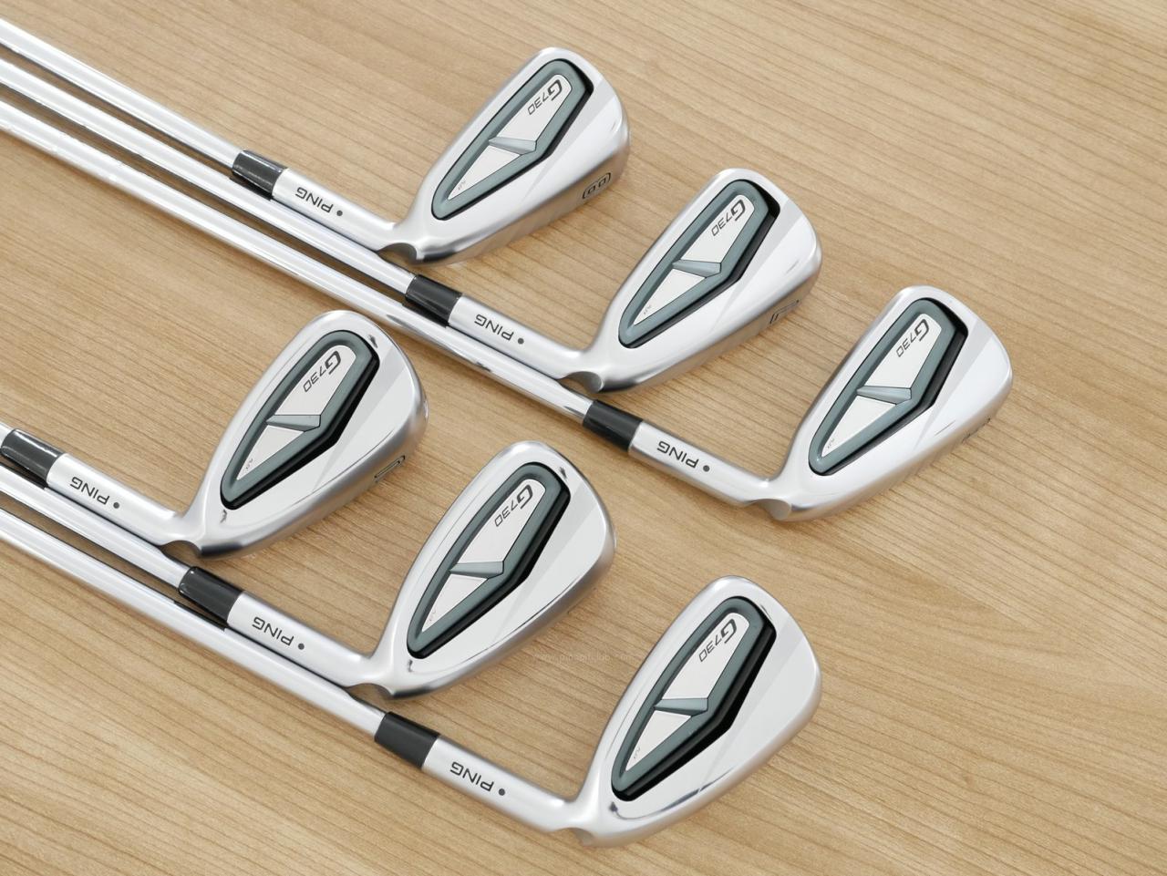 Iron set : Ping : ชุดเหล็ก Ping G730 (รุ่นล่าสุด ปี 2024 Japan Spec. ใบใหญ่ ง่ายที่สุด ไกลที่สุดของ Ping) มีเหล็ก 6-Pw,Aw (6 ชิ้น) ก้านเหล็ก NS Pro 750 NEO Flex S